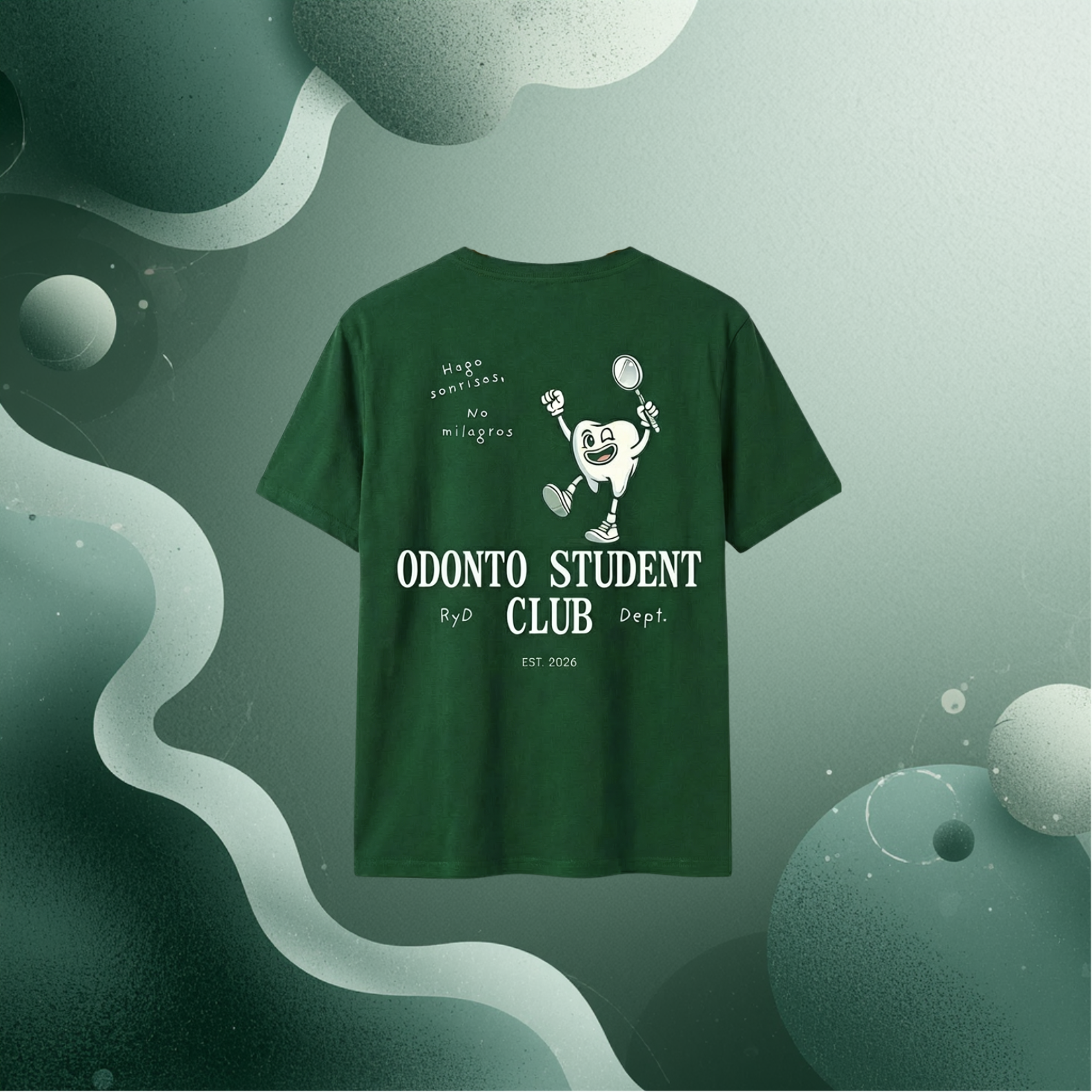 Camiseta “Odonto Student Club” – Edición Verde